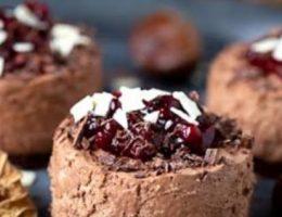 Glutenfreier und Laktosefreie Schoko Maroni Torte Low Kokos Zucker